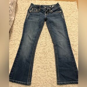 Short miss me flared size 27 light blue